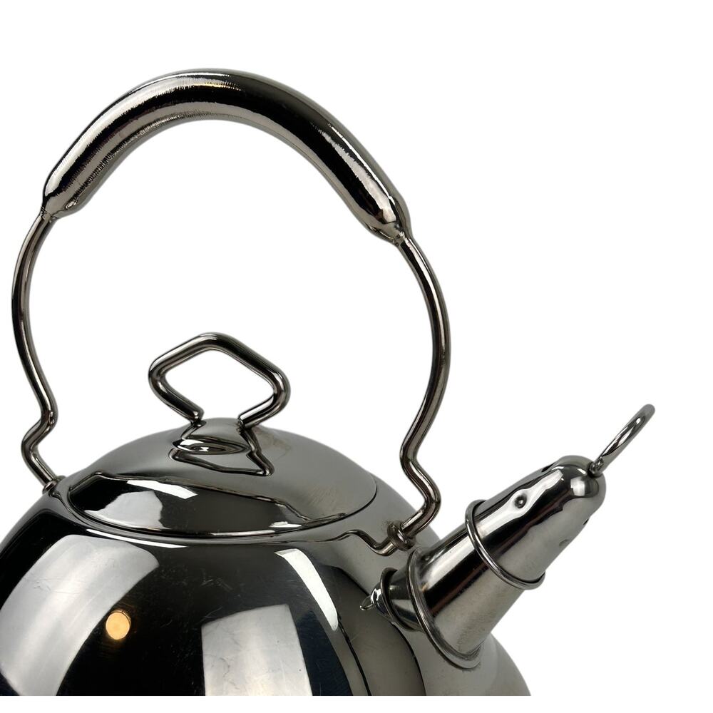 BergHOFF Studio Whistling Tea Kettle 2.6L 18/10 EDELSTAHL Stainless Steel - Picture 3 of 9